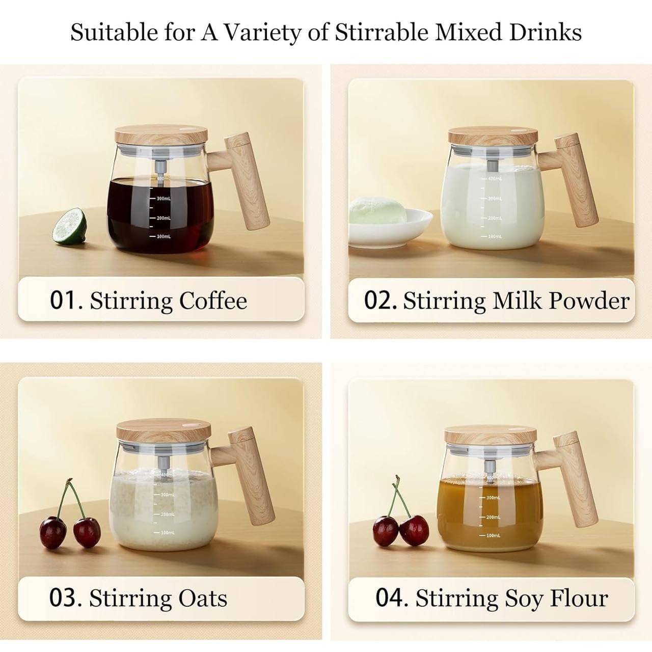 Automatic Mixing Cup/ Automatic Stirring Coffee Mug